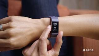 Fitbit Charge 2 How to Check Your Stats amp Navigate the Display [upl. by Alehtse792]