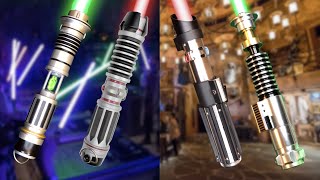 Comparing Galaxys Edge Legacy and Savis Workshop Lightsabers [upl. by Appleton]