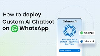 How To Deploy Custom AI Chatbot On WhatsApp [upl. by Aetnahs59]