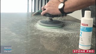 StonePro Quartz Repair System Deep Scratch Removal [upl. by Zohar]