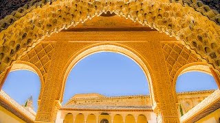 A Walk Through The Nasrid Palaces of the Alhambra Granada Spain [upl. by Kreda]