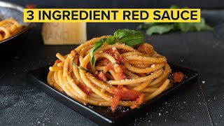 How to make the SIMPLEST ITALIAN PASTA SAUCE at home [upl. by Purington]