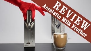 Aerolatte Milk Frother  Exclusive Review [upl. by Arin957]