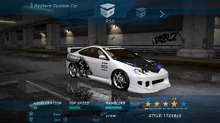 NFS Underground  The Eastsiders Cars [upl. by Narual]