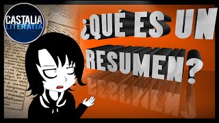 ¿Qué es y cómo hacer un resumen [upl. by Bonnes899]