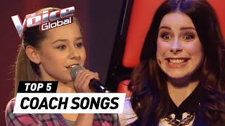 TOP 5 THE BEATLES COVERS ON THE VOICE  BEST AUDITIONS [upl. by Ativel920]