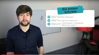 Englisch Einen Artikel schreiben [upl. by Savadove946]