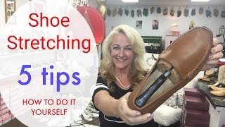 Shoe Stretching  5 Tips How To Do it at Home [upl. by Analem692]