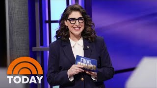 Mayim Bialik Ken Jennings Named Permanent ‘Jeopardy’ Hosts [upl. by Laynad]