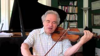 Itzhak talks about the Tchaikovsky Violin Concerto [upl. by Ellynn]