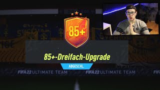 meine zwei 3x 85 PACKS 😱 85 Triple Upgrade Pack FIFA 22 [upl. by Koval]