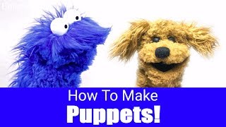 How To Make A Puppet  Puppet Building 101  How to Make a Snoof [upl. by Oemac]