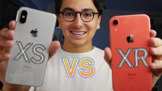 iPhone XR vs iPhone XS  Lequel choisir [upl. by Ettevets]