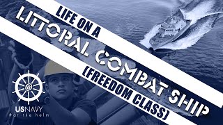 Life on a FreedomClass Littoral Combat Ship LCS 4k [upl. by Arima]