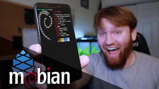 Unboxing the PinePhone by Pine64  First look at Mobian Debian Mobile [upl. by Ycram548]