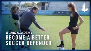 3 Soccer Drills to Become a Better Defender [upl. by Dickie]