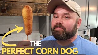 How To Make The PERFECT CORN DOG Cheap amp Easy [upl. by Matty]