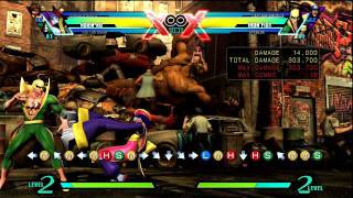 HsienKo UMvC3 combos [upl. by Nance]