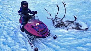 Alaska Winter Adventure  Ice fishing Camping Snowmobiling amp More [upl. by Viguerie726]