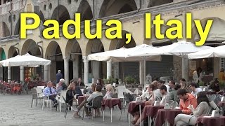 Padua Italy travel in the Old Town [upl. by Anawahs]