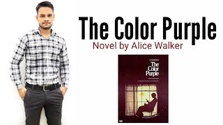 The Color Purple  Novel by Alice Walker in Hindi summary Explanation and full analysis [upl. by Jorie]