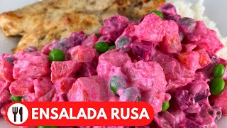 🇵🇪 ENSALADA RUSA PERUANA CON POLLO FRITO  RECETA DELICIOSA [upl. by Yonina79]