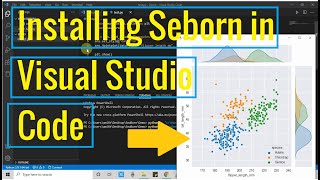 Seaborn setup in Visual Studio Code [upl. by Innoc]