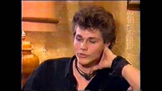 aha  Sounds Interview with Morten Harket Australia 1986 [upl. by Ardnuhsor]