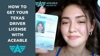 How to Get Your Texas Drivers License with Aceables Online Drivers Ed [upl. by Stutsman346]