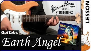 How to play EARTH ANGEL 💘  Marvin Berry amp The Starlighters  GUITAR Lesson 🎸  GuiTabs N°152 [upl. by Halfdan]