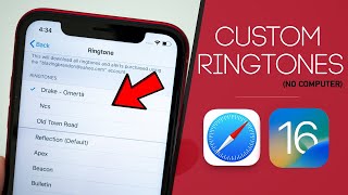 How to Set ANY Song as RINGTONE on iPhone No Computer  iOS 18 [upl. by Berwick]