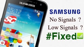 How to fix Samsung Galaxy No Signals [upl. by Desireah5]