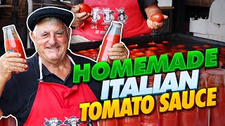 How To Make HOMEMADE TOMATO SAUCE Like an Italian Nonno [upl. by Nnhoj]