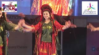 THESPIANZ FOLK FESTIVAL  SINDH CULTURAL DANCE PERFORMANCE  DAY 1 [upl. by Aneda]