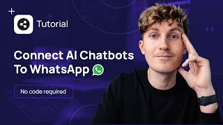 Easiest Way to Connect AI Chatbots to WhatsApp [upl. by Adnima432]