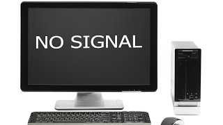 How to solve no signal problem showing in monitorHD [upl. by Nonnad724]