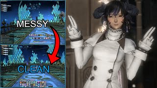 QoL UI Settings amp Cleaning up HUD Layout in FFXIV [upl. by Barraza]