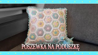 Poszewka na poduszkę na szydełku [upl. by Talbott]