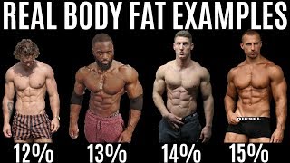 BODY FAT  LIES  Real Examples of Body Fat Percentage [upl. by Hashim986]