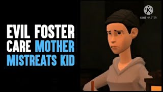 Evil Foster Care Mother Mistreats Kid Lives To Regret It  Dhar Mann Animations [upl. by Airitak365]