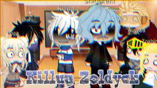 Mha HeroesampVillians React to Killua Zoldyck  Gacha Club Bnha X HxH [upl. by Annaya]