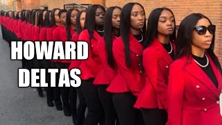 Howard University Alpha Chapter of Delta Sigma Theta  Spring 2019 [upl. by Rexford]