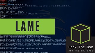 HackTheBox  Lame  Walkthrough [upl. by Gamin525]