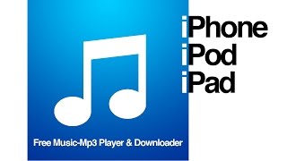 Free Music Mp3 Player amp Download Manager App how to download for iPhone iPod iPad [upl. by Nywled243]