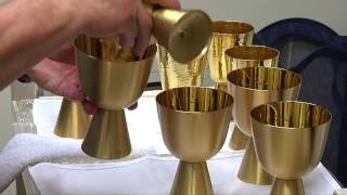 Sacristan Training 71 Purification of Vessels [upl. by Oicirtap366]