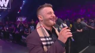 MJF best ever promo AEW All or Nothing [upl. by Glinys561]