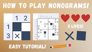 How to Play Nonograms  Strategy Game Explained [upl. by Rennat]