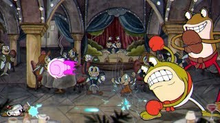 Cuphead  Ribby amp Croaks  Boss Fight 3 [upl. by Hayalat]