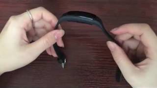 How To Charging Of moreFit Slim Touch Fitness Tracker [upl. by Aurelea899]