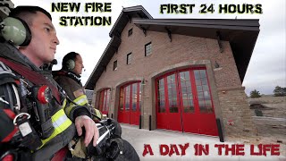 First 24 Hours in a New Fire Station  A Day in the Life [upl. by Ydissak967]